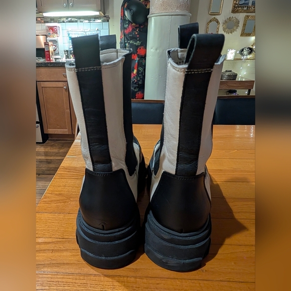 White Bianco BIAGINNY CHELSEA BOOTS size 40 - Picture 12 of 12
